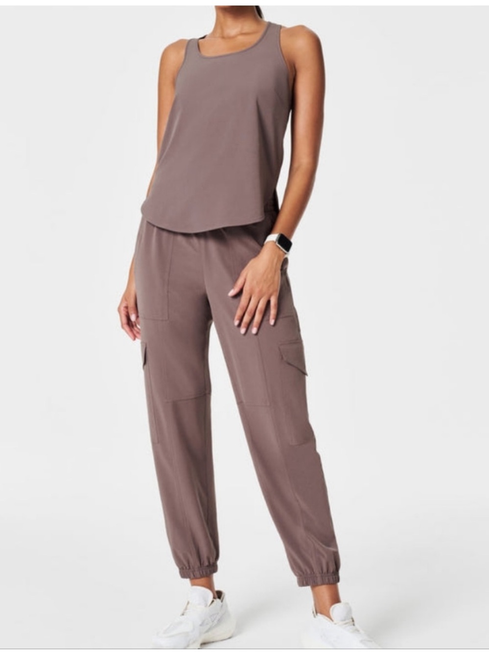 SPANX set out of office Taupe-Brown Tank Top and pants